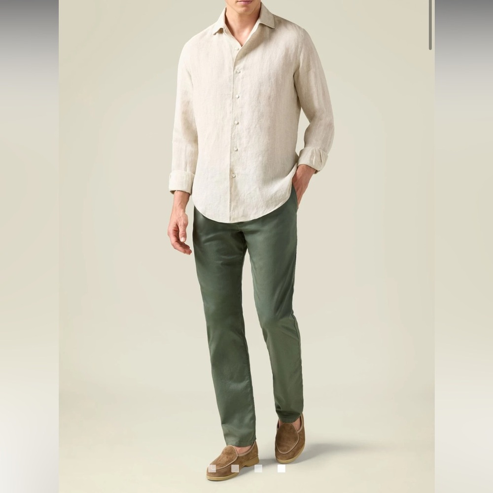 NWT Suitsupply Porto Green Trousers
